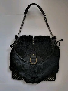 Chiara Guia's Purse Handbag Shoulder Tote Boho Genuine Leather Made in Italy. - Picture 1 of 8