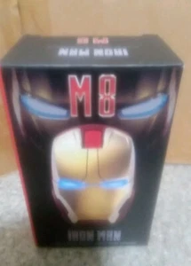 Wireless IRON MAN Mouse M8 Steel Wire Rod Mouse Small Size | OPEN BOX - Picture 1 of 2