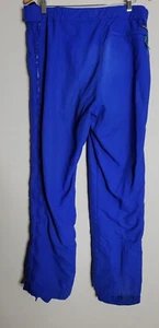 Patagonia Blue Nylon Full Zip Leg Outdoor Hiking Pants Men's Waist Size 36 - Picture 1 of 13