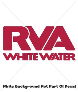 RVA Whitewater Richmond Virginia James River Sports Kayak Die Cut Vinyl Decal - Picture 1 of 18