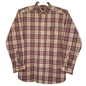 Camisa Ariat Pro Series Para Hombre Manga Media Larga Multicolor A Cuadros Botón Ventilado M - Imagen 1 de 10