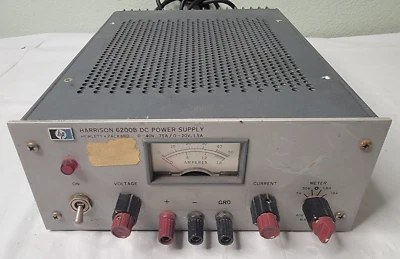 HEWLETT-PACKARD HP HARRISON 6200B DC POWER SUPPLY 0-40V/0.75A  0-20V/1.5A - Image 1 of 4