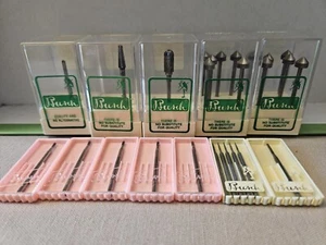 Lote de 26 piezas Busch Bur carburo y acero joyería bolsos que funcionan con madera - Imagen 1 de 16
