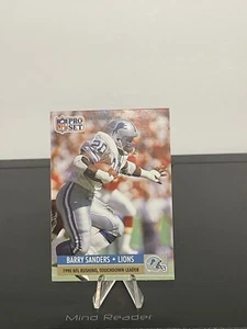 1991 Pro Set Barry Sanders #10 Detroit Lions - Bild 1 von 7
