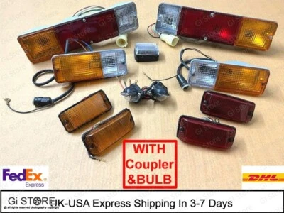 Полный комплект фар Suzuki SJ410 SJ413 Samurai Sierra Drover держатель барина + лампы - Изображение 1 из 4