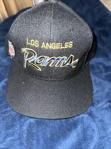 Los Angeles Rams Sports Specialties Script Snapback NFL Mütze 90’s CLEAN Deadstock - Bild 1 von 16