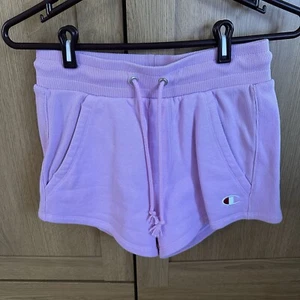 Women’s Pink Champion Reverse Weave Sweat Shorts - Picture 1 of 15