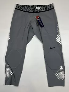 MLB Nike Pro Hyperstrong 3/4 Compression Pants with Knee Pad XL NWT - Picture 1 of 4