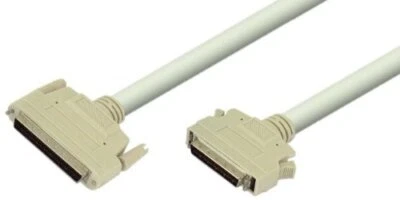 4ft High Speed SCSI-2 II (HPDB50) Male to SCSI-3 III (HPDB68) Male Cable - Image 1 of 3