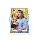 (2) Two 2021 Topps X Trevor Lawrence Rc Rookie 1989 Topps Jaguars Nice