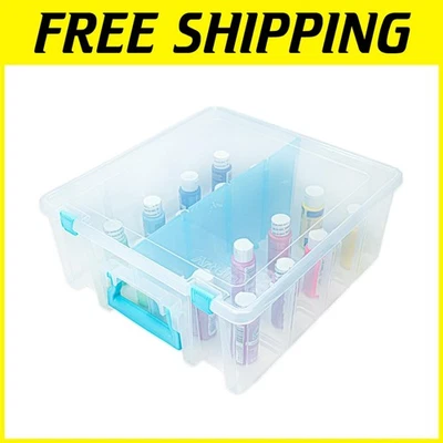 Stackable Art Storage Box with Customizable Compartments - Image 1 of 4