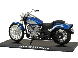 Yamaha 650 XVS Drag Star Moto Detallado Modelo Bicicleta Por Maisto Escala 1:18 - Imagen 1 de 18