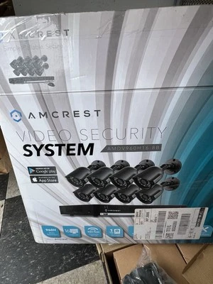 8 Amcrest Cameras new In The Box Without DVR - Image 1 of 4