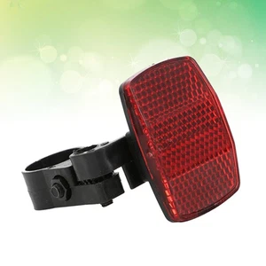 Road Bicycle Bike Rear Reflector Reflectors Safe Reflective Tape - Afbeelding 1 van 11