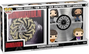 FUNKO Pop! SOUNDGARDEN  Badmotorfinger Album 4-Pack #47 w/Protector - Cornell - Picture 1 of 10