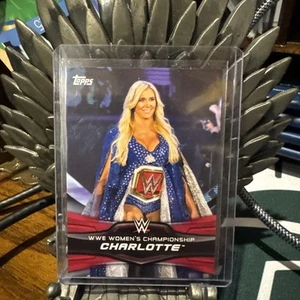2016 Topps WWE Divas Revolution Historic Women's Champs Charlotte # to 25 Pink - Picture 1 of 2