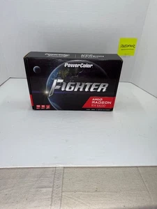 PowerColor Fighter AMD Radeon RX 6600 Graphics Card with 8GB GDDR6 -SEALED / NEW - Picture 1 of 6