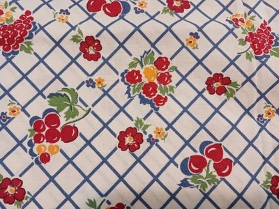 Cherries Jubilee American Jane for Moda Feedsack Repro Fabric 42 x 34" 21032 - Image 1 of 4