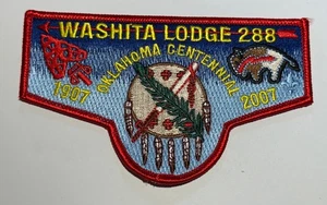 OA Lodge 288 Washita Oklahoma Centennial 2007 Boy Scout DC4 - Imagen 1 de 1