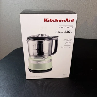 new PISTACHIO GREEN KitchenAid 3.5-Cup 2-Speed Food Chopper Processor KFC3516PT - Image 1 of 4