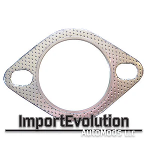 2.5" Exhaust gasket slotted Universal, down pipe, catback, Vibrant, eclipse - Picture 1 of 1