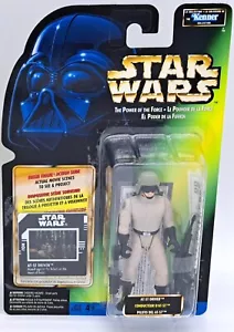 AT-ST Driver Star Wars POTF Power of the Force Freeze Frame Green 1997 MOSC MISB - Picture 1 of 2
