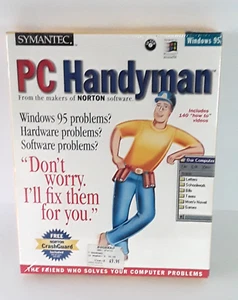 Symantec PC Handyman For Windows 95 – CD ROM – 1996 – New/Sealed - Picture 1 of 1