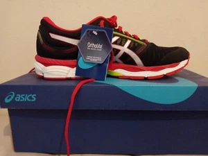 Size 11 US ASICS GEL ZIRUSS 3 Black/ SPEED Red BRAND NEW IN BOX ,free postage - Picture 1 of 14