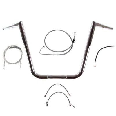 1 1 1/4 дюйма хромированный комплект руля 16 дюймов Jarhead 2016-2017 Harley-Davidson Softail с ABS - Изображение 1 из 3