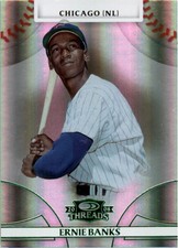 2008 Donruss Threads Century Proof Green #15 Ernie Banks /250