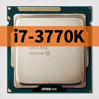Intel Cores i7-3770K SR0PL 3.5GHz 4 Cores 77W LGA1155 CPU Processor - Image 1 of 3