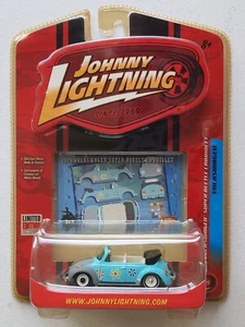 1975 VOLKSWAGEN SUPER BEETLE CABRIOLET Johnny Lightning 1/64 - Imagen 1 de 8