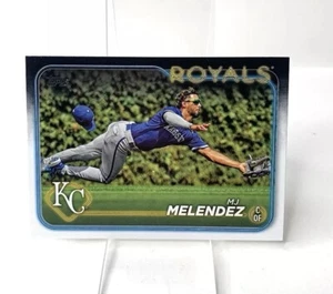 MJ Melendez 2024 Topps #372 Kansas City Royals Baseball Card - Picture 1 of 3