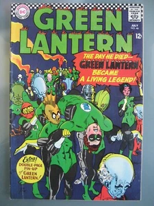 Green Lantern #46 DC Comics 1966 Green Lantern Pin-Up von Gil Kane - Bild 1 von 12