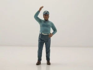 Personaggio Racing Legends 50s pilota pantaloni blu per modelli 1:18 American Diorama - Foto 1 di 9
