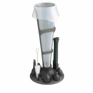 Mastrad Set Sacchetti Spray 1000 e 500 ml, con Supporto e Accessori, 12 Pezzi Silicone - Foto 1 di 7