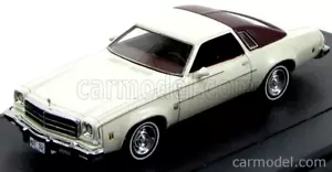 wonderful resin-modelcar 1/43 CHEVROLET CHEVELLE MARIBU HARDTOP COUPE 1974 white - Picture 1 of 5