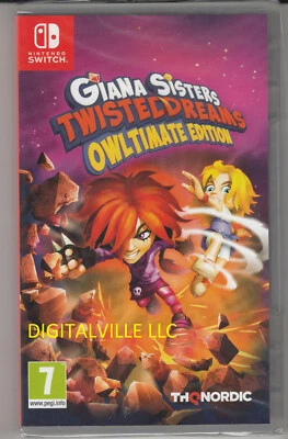 Giana Sisters Twisted Dreams Owltimate Edition Nintendo Switch Brand New Sealed - Изображение 1 из 4