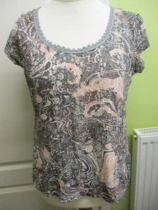 NUEVO CON ETIQUETAS PER UNA 2 piezas TALLA 18 MUJER TOP DE ENCAJE CON CAMISOLA BLANCA - Imagen 1 de 5