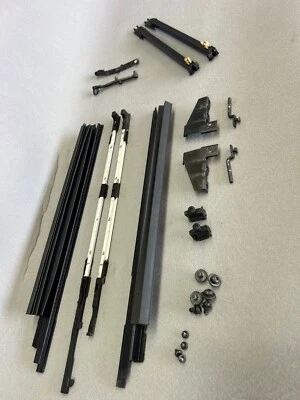 E39 Sunroof Parts-Hardware- Rails, Baffles, Screws - Image 1 of 4
