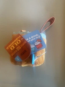 BARK Maple Bacon Old Furshioned Spiky Squeaker Crazy Crinkle Dog Toy Size Large - Picture 1 of 1