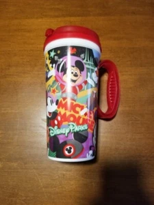 Walt Disney Parks Mickey Mouse Club Travel Resort Whirley Plastikbecher mit Deckel - Bild 1 von 7