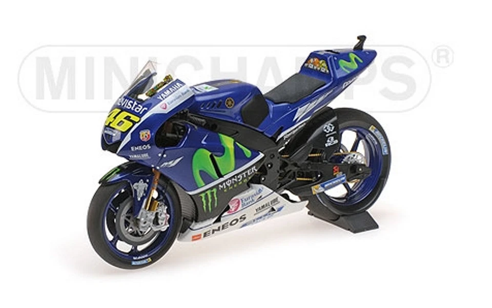Yamaha YZR-M1 V. Rossi Moto GP Testbike 2016 1:12 Minichamps 122163246 NEU & OVP - Bild 1 von 1