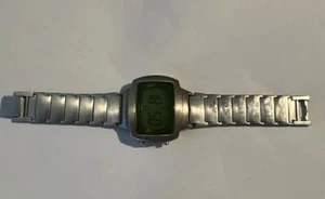 Vintage Fossil 2002 Green Faced Digital Watch JR-7745 - Picture 1 of 12