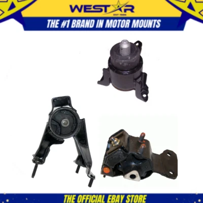 Juego de montaje de motor y transmisión para transmisión automática: Mazda 6 2003-2008 2,3 L tracción delantera 3 piezas Foto 1 de 3