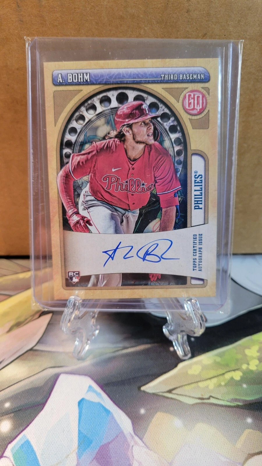 2021 Topps Gypsy Queen Autographs GQAAB Alec Bohm Rookie Auto