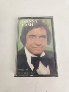 Johnny Cash ~ Songs Of Love And Life Cassette Tape Vintage Country NEW SEALED - Picture 1 of 4
