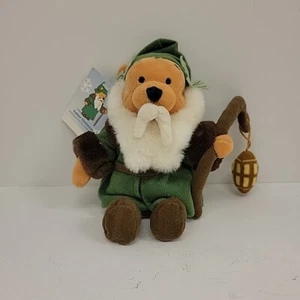 Disney Store Winnie Puuh Santa Weihnachtsmann Plüsch Großbritannien Samt - Bild 1 von 4