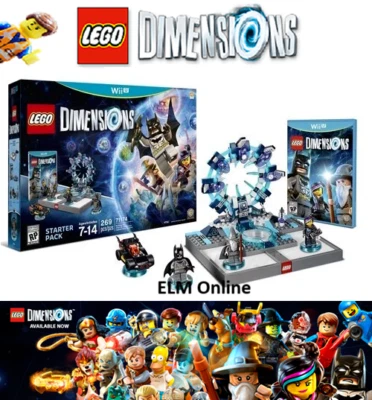 LEGO Dimensions Nintendo Wii U Starter Pack: Brand New & Factory Sealed: 71174 - Image 1 of 4