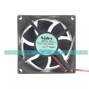 Nidec Model D08A-12PM 05 09A 12V 0.07A 8025 80mm Cooling Fan - Picture 1 of 5